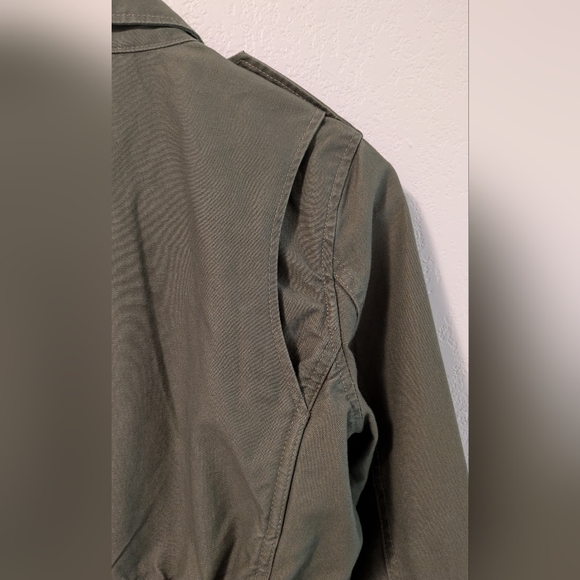 Polo by Ralph Lauren Olive Girls Military Style Field Jacket - Picture 3 of 12